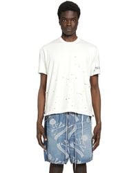 MASTERMIND WORLD - Distressed Ss Tee - Lyst