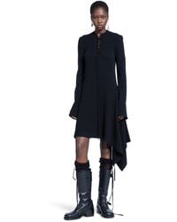 Ann Demeulemeester - Cordule Lace-Up Serafino Dress - Lyst