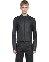 Gucci - Coated Stretch Cotton Denim Jacket - Lyst