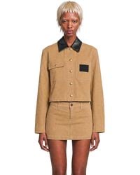 Balenciaga - Cropped Workwear Jacket - Lyst
