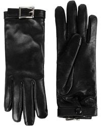 Ann Demeulemeester - Arly Gloves With Buckle - Lyst