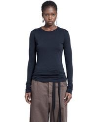 Ann Demeulemeester - Fiene Printed Long Sleeve T-Shirt - Lyst