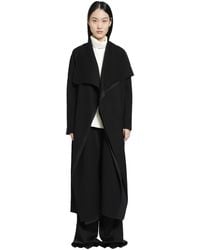 RETORI - Double Wool Shawl Collar Coat - Lyst