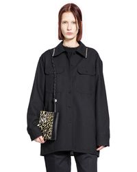 Jil Sander - Wool Canvas Shirt - Lyst