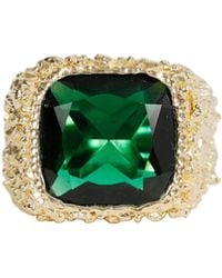 Veneda Carter - Large Square Emerald Ring - Lyst