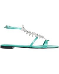 Giuseppe Zanotti - X Antonioli Slim 2.0 Flat Sandals - Lyst
