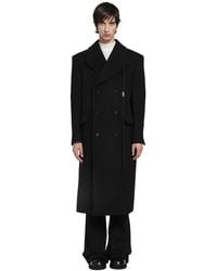 Ann Demeulemeester - Jake Double-Breasted High Comfort Coat - Lyst