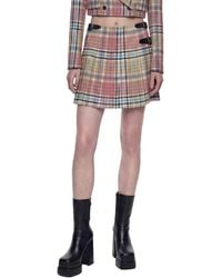Vivienne Westwood - Heather Check Mini Kilt - Lyst