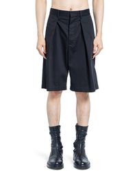Ann Demeulemeester - Noral Pleated Shorts - Lyst