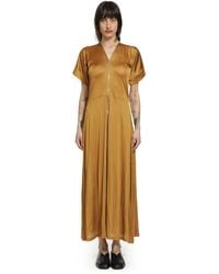 Lemaire - Jersey Zip Midi Dress - Lyst
