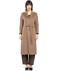 Max Mara - Flared Wool Coat - Lyst