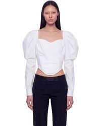 Vivienne Westwood - Ls Sunday Corset Top - Lyst