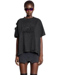 Balenciaga Queer Typo Boxy T-shirt in Black | Lyst UK
