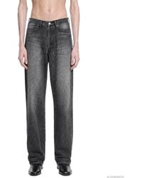 Ssstein - Loose Denim Pants - Lyst