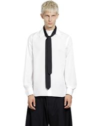 Sacai - Poplin Shirt (With Satin Tie) - Lyst