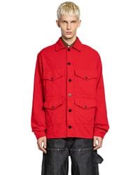 Junya Watanabe - Wool Blend Field Jacket - Lyst