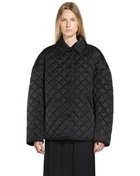 TOTEME - Oversized Quilted Bomber Jacket - Lyst