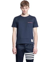 Thom Browne - Medium Weight Jersey Pocket T-Shirt - Lyst