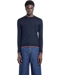 Gucci - Web Fine Wool Sweater - Lyst