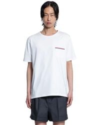 Thom Browne - Medium Weight Jersey Pocket T-Shirt - Lyst