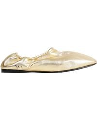 Alaïa - Supple Leather Slippers - Lyst