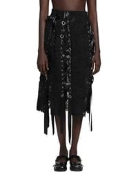 Simone Rocha - Unraveling Ribbon Ring Skirt - Lyst
