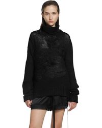 Ann Demeulemeester - Fransina Turtleneck Sweater - Lyst