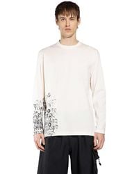 Y-3 - Gfx Long Sleeve T-Shirt - Lyst