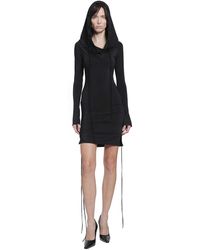KNWLS - Cu Hooded Dress - Lyst