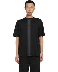 Gucci - Cotton T-Shirt With Muted Web - Lyst
