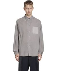 Maison Margiela - Long-Sleeve Cotton Shirt - Lyst