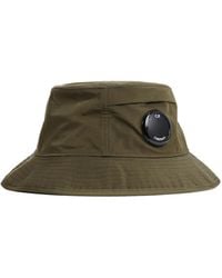 C.P. Company - Chrome-R Lens Bucket Hat - Lyst