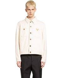 Valentino - Denim Jacket - Lyst