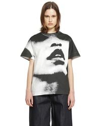 Givenchy - Portrait Print Boxy T-Shirt - Lyst
