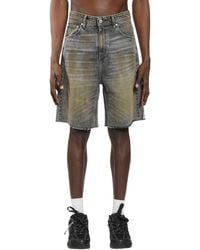 44 Label Group - 'Drag Me To Hell' Denim Shorts - Lyst