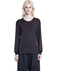 Lemaire - Rib Long Sleeve Top - Lyst