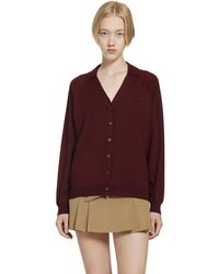 Miu Miu - Wool Polo Sweater - Lyst