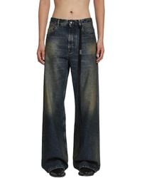 Ann Demeulemeester - Modest Relaxed Flared Jeans - Lyst