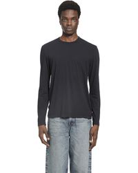 James Perse - Long Sleeve Crewneck T-Shirt - Lyst