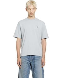 Stone Island - 2100026 Cotton Jersey 'Fissato' Effect T-Shirt - Lyst