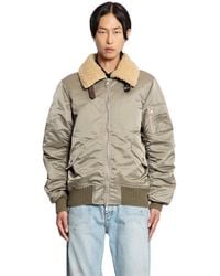 Giorgio Brato - Nylon Shearling Jacket - Lyst
