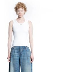 McQueen - Placket Tank Top - Lyst