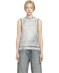 Acne Studios - Layered Tank Top - Lyst