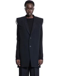 Rick Owens - Hollywood Dirt Sleeveless Blazer - Lyst