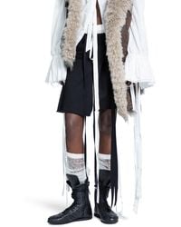 Ann Demeulemeester - Ava Apron Skirt - Lyst