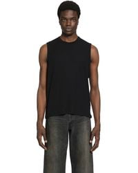 Ssstein - Rib Wool Jersey Tank Top - Lyst