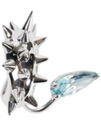 ALAN CROCETTI - Mini Spike Alien Aqua Ear Cuff - Lyst