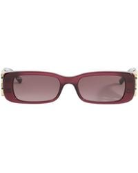 Balenciaga - Dynasty Rectangle Sunglasses - Lyst