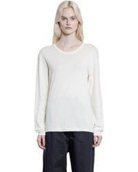 Lemaire - Rib Long Sleeve Top - Lyst