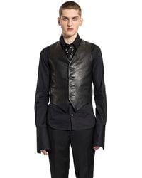 Ann Demeulemeester - Alrik Classic Waistcoat - Lyst
